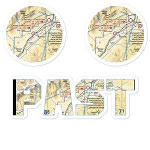 Summit Airport (UMM) VFR Sectional Sticker Pack