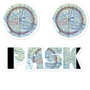 Selawik Airport (WLK) VFR Sectional Sticker Pack