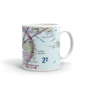 Sand Point Airport (SDP) VFR Sectional  Mug