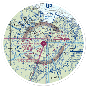 Deadhorse Airport (SCC) VFR Sectional Sticker (30 mile)