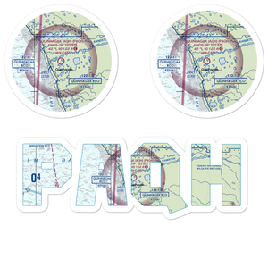 Quinhagak Airport (AQH) VFR Sectional Sticker Pack