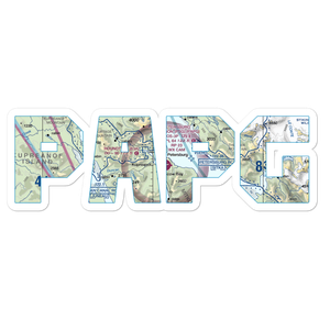 Petersburg James A Johnson Airport (PSG) VFR Sectional Sticker