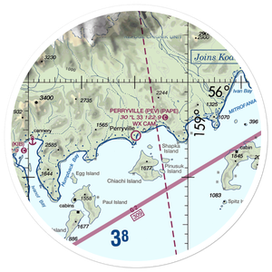 Perryville Airport (PEV) VFR Sectional Sticker (30 mile)