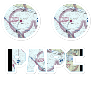 Port Clarence Coast Guard Station (KPC) VFR Sectional Sticker Pack
