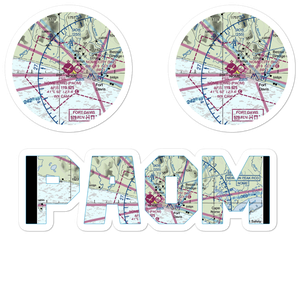 Nome Airport (OME) VFR Sectional Sticker Pack