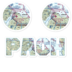 Hoonah Airport (HNH) VFR Sectional Sticker Pack