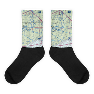Portage Creek Airport (A14) VFR Sectional Socks