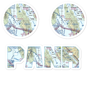 Funter Bay Seaplane Base (FNR) VFR Sectional Sticker Pack