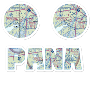 Napakiak Airport (WNA) VFR Sectional Sticker Pack