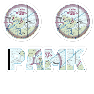 St Michael Airport (SMK) VFR Sectional Sticker Pack