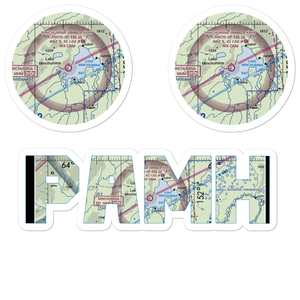 Minchumina Airport (MHM) VFR Sectional Sticker Pack