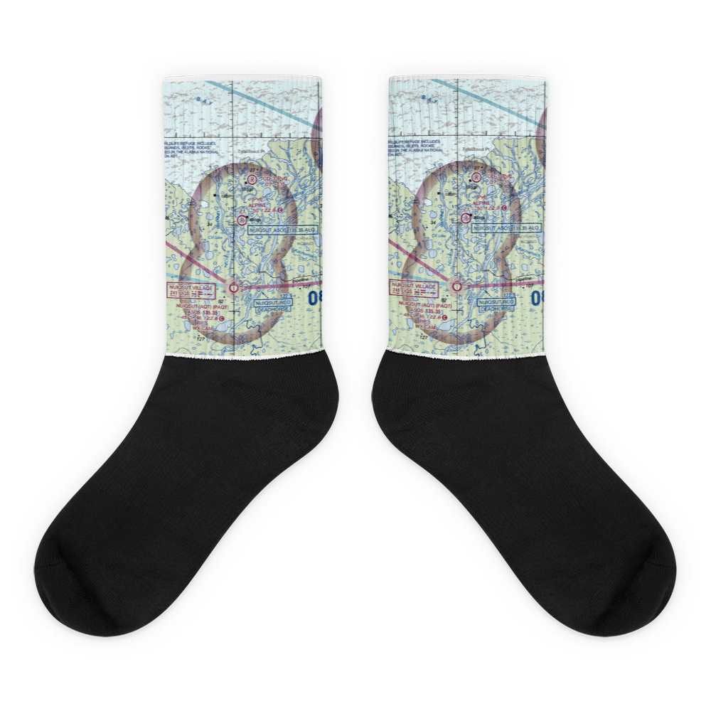 Alpine Airstrip (DQH) VFR Sectional Socks 