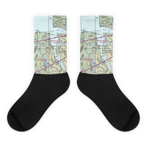 Larsen Bay Airport (2A3) VFR Sectional Socks