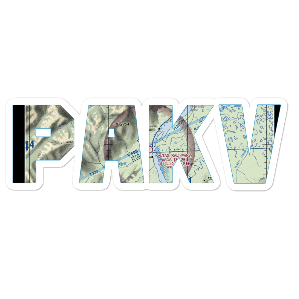 Kaltag Airport (KAL) VFR Sectional Sticker 