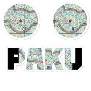 Ugnu-Kuparuk Airport (UBW) VFR Sectional Sticker Pack