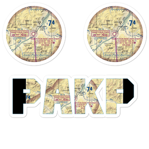 Anaktuvuk Pass Airport (AKP) VFR Sectional Sticker Pack