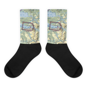 Kulik Lake Airport (LKK) VFR Sectional Socks