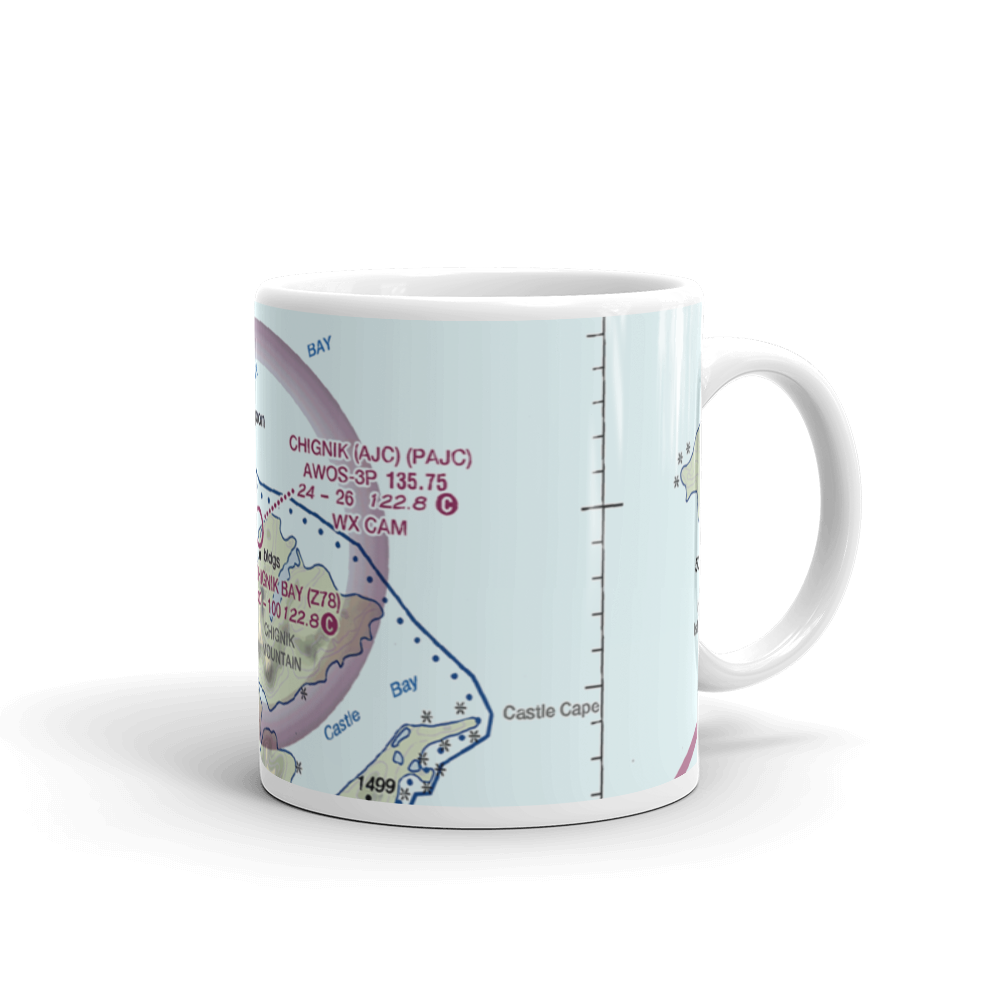 Chignik Airport (AJC) VFR Sectional  Mug 