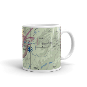 Indian Mountain LRRS Airport (UTO) VFR Sectional  Mug