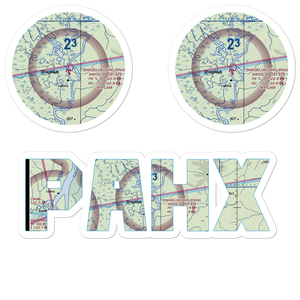 Shageluk Airport (SHX) VFR Sectional Sticker Pack