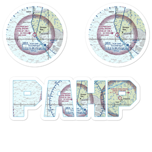 Hooper Bay Airport (HPB) VFR Sectional Sticker Pack