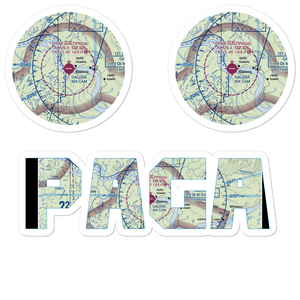 Edward G. Pitka Sr Airport (GAL) VFR Sectional Sticker Pack