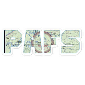 Nikolai Airport (FSP) VFR Sectional Sticker