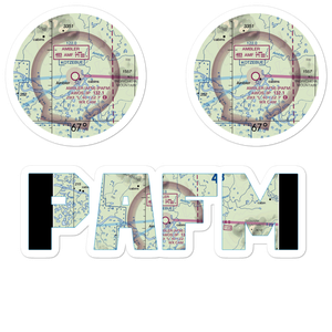 Ambler Airport (AFM) VFR Sectional Sticker Pack