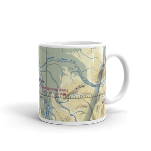 Farewell Lake Seaplane Base (FKK) VFR Sectional  Mug