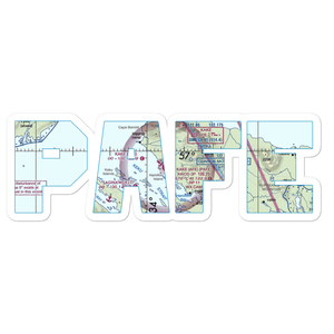 Kake Airport (AFE) VFR Sectional Sticker