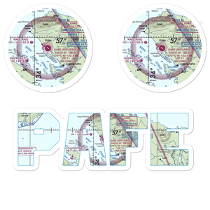 Kake Airport (AFE) VFR Sectional Sticker Pack