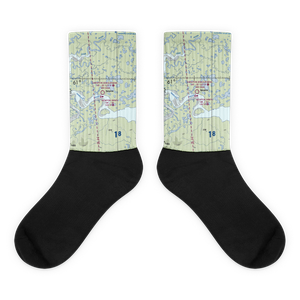 Newtok Airport (EWU) VFR Sectional Socks