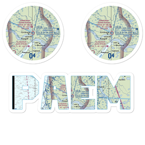 Emmonak Airport (ENM) VFR Sectional Sticker Pack
