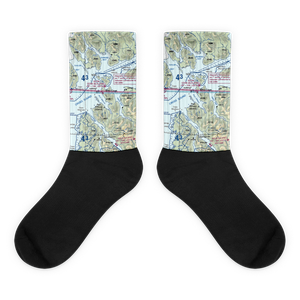 Elfin Cove Seaplane Base (ELV) VFR Sectional Socks