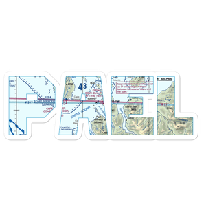 Elfin Cove Seaplane Base (ELV) VFR Sectional Sticker