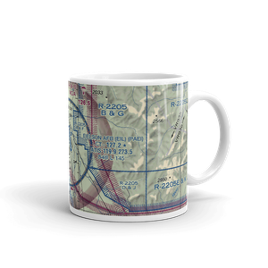 Eielson Air Force Base (EIL) VFR Sectional  Mug