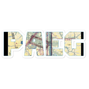 Eagle Airport (EAA) VFR Sectional Sticker