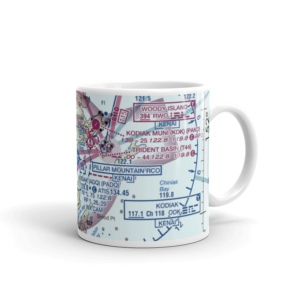 Kodiak Airport (ADQ) VFR Sectional  Mug 