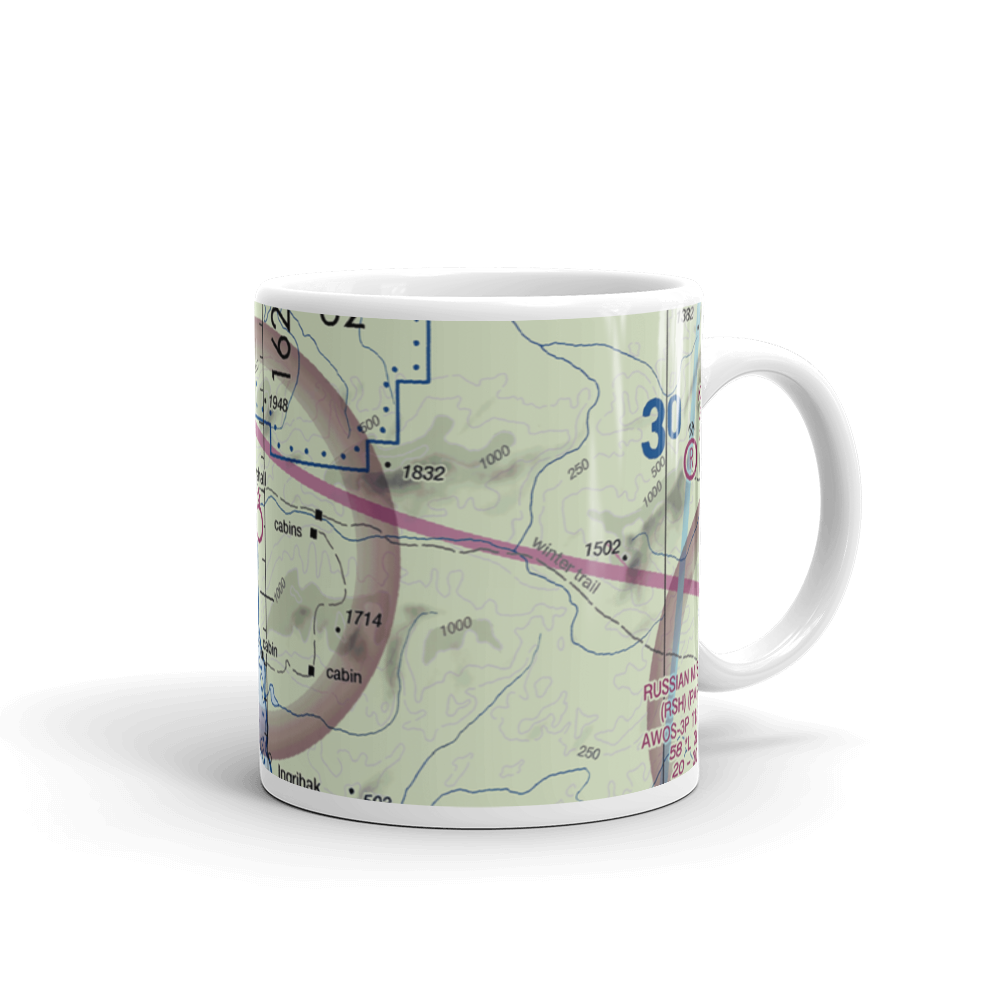 Marshall Don Hunter Sr Airport (MDM) VFR Sectional  Mug 