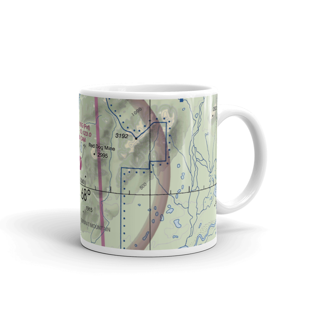 Red Dog Airport (DGG) VFR Sectional  Mug 