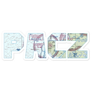 Cape Romanzof LRRS Airport (CZF) VFR Sectional Sticker