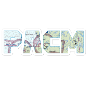 Scammon Bay Airport (SCM) VFR Sectional Sticker