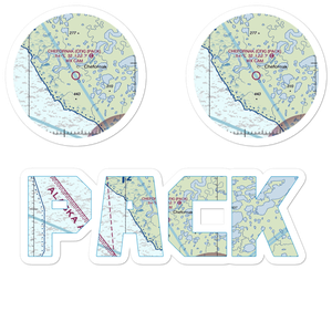Chefornak Airport (CFK) VFR Sectional Sticker Pack