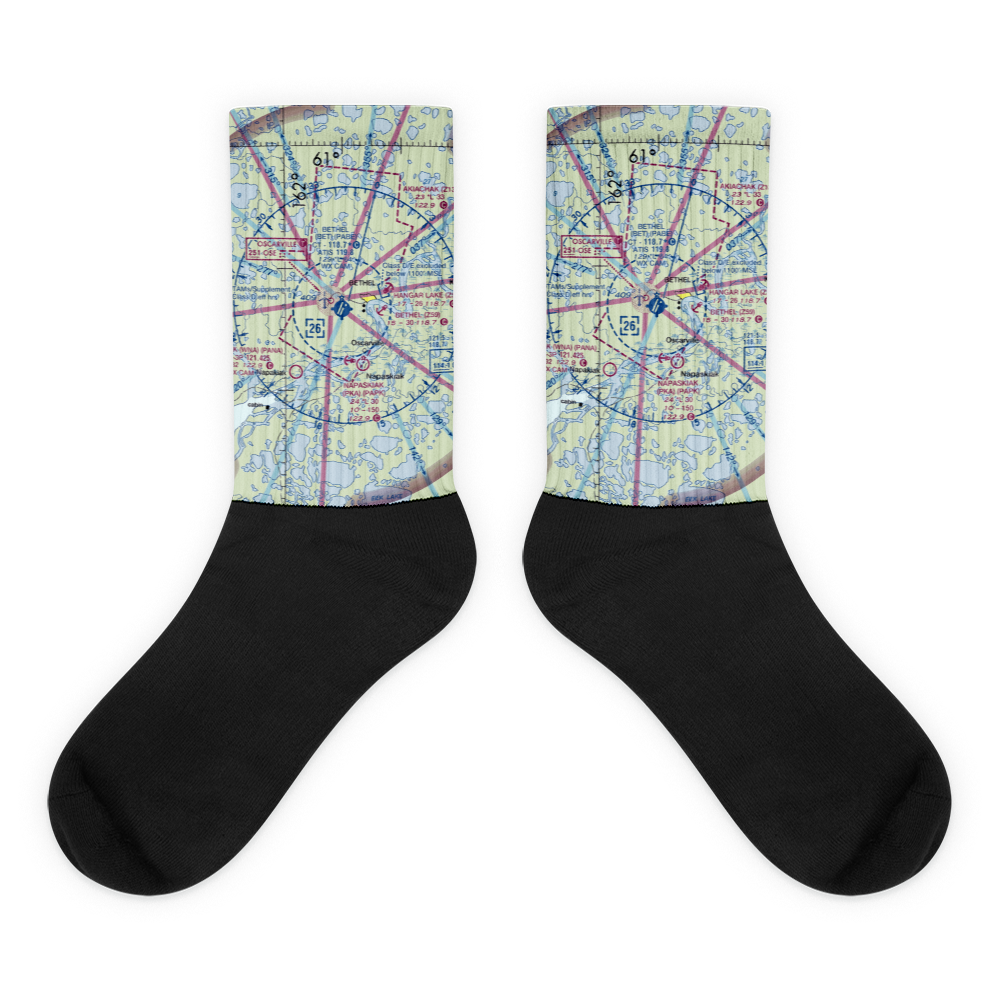 Bethel Airport (BET) VFR Sectional Socks 
