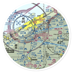 Thermal G. Ranch Gliderport (03G) VFR Sectional Sticker (30 mile)