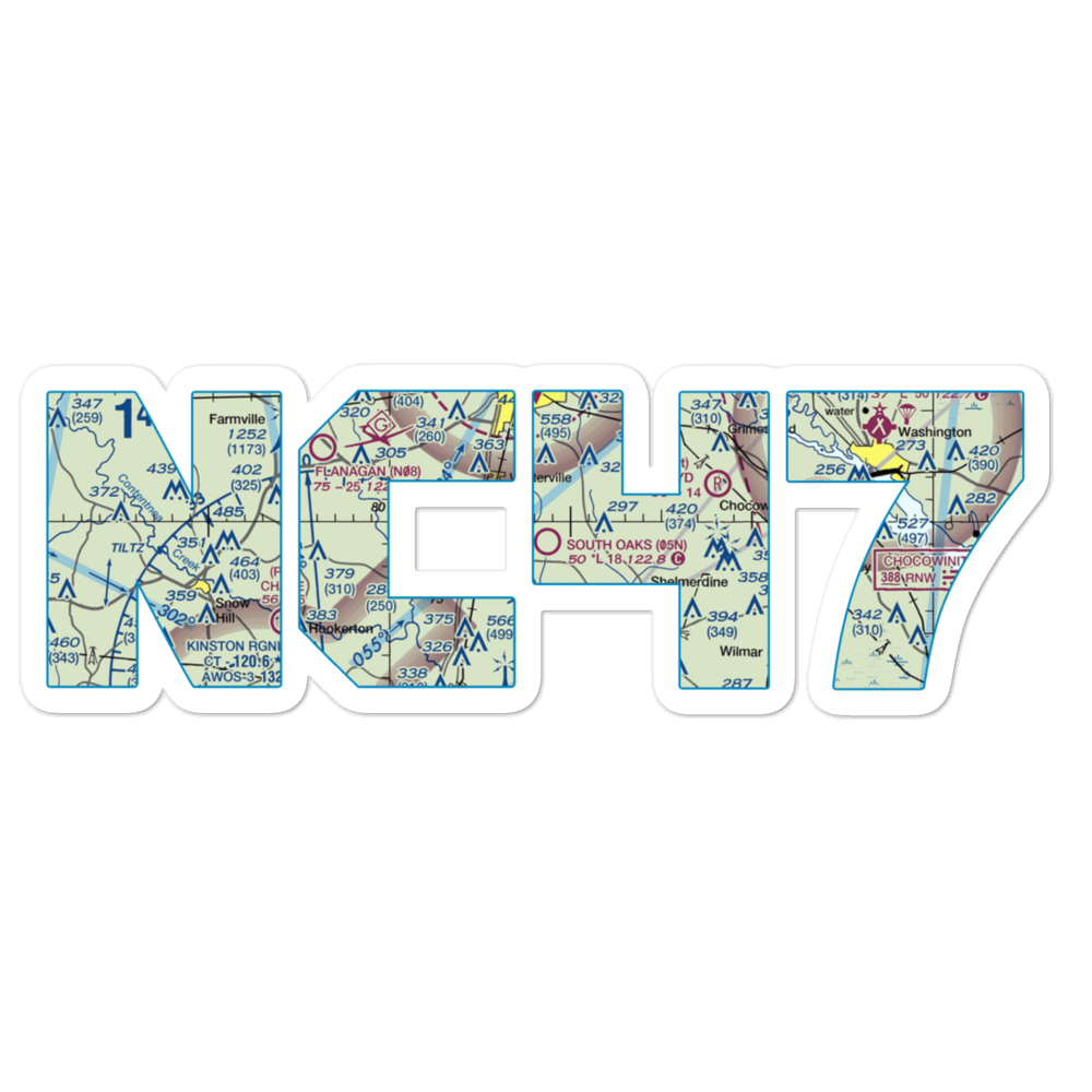 South Oaks Aerodrome (05N) VFR Sectional Sticker 