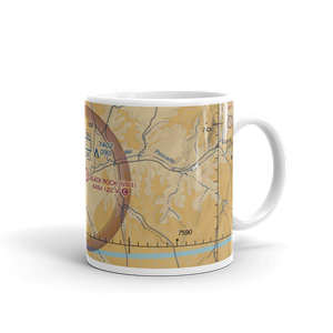 Black Rock Airport (ZUN) VFR Sectional  Mug