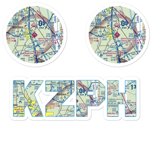 Zephyrhills Municipal Airport (ZPH) VFR Sectional Sticker Pack
