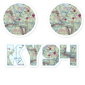 East Jordan City Airport (Y94) VFR Sectional Sticker Pack