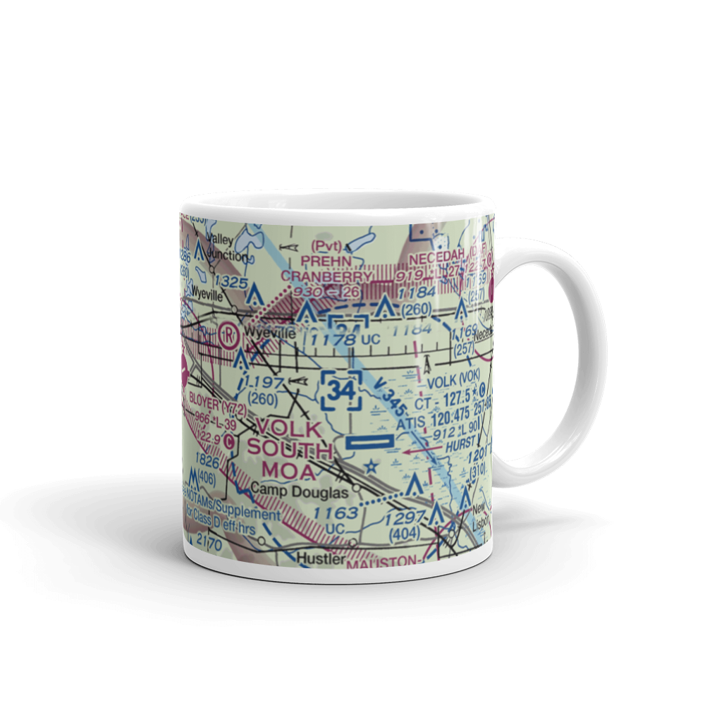 Bloyer Field (Y72) VFR Sectional  Mug 